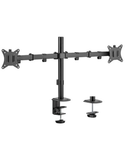 EQUIP Staffa Doppio Monitor 17"-32" Articolata da Scrivania
