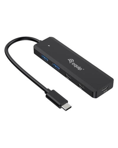 EQUIP Hub USB-C 4 porte (2x USB-A 3.0 + 2x USB-C)