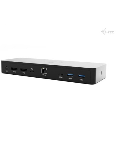DOCK THUNDERBOLT 4  Doppio display (2xDP, 1xTB4) +5xUSB+ Power Delivery da 90 W con alimentatore