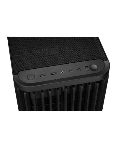 PROART PA401 WOOD TG PWM BLACK Case Midi-Tower ATX