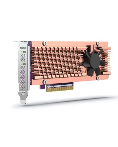 QNAP QM2-2P-384A Scheda di espansione Dual M.2 PCIe SSD