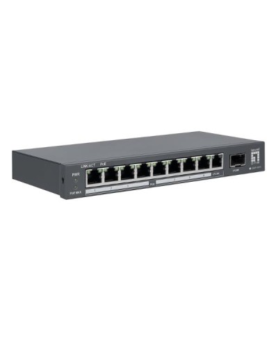 LevelOne GEP-1011 Switch Gigabit 10 porte 8-PoE 120W