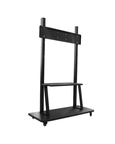 Carrello mobile per monitor fino a 98" nero