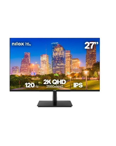 Monitor NILOX TECH 27" 2K QHD IPS 120Hz HDMI DP