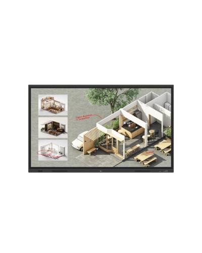 LG CreateBoard Standard lavagna interattiva 75" 4K UHD Nero