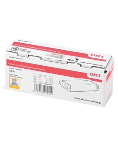 OKI Toner Giallo 6K per C650dn C651dn