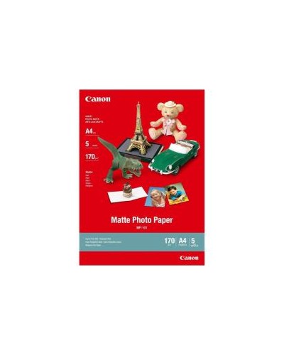 Carta Fotografica Opaca MP-101 A4 5 Fogli