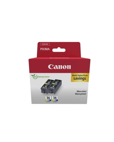 Canon CLI-36 Colore (Conf. 2 pz)