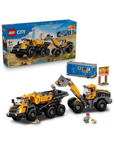 LEGO City Camion Ribaltabile e Pala Meccanica 60494