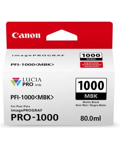 INK PFI-1000 MBK Nero Opaco per iPF PRO-1000