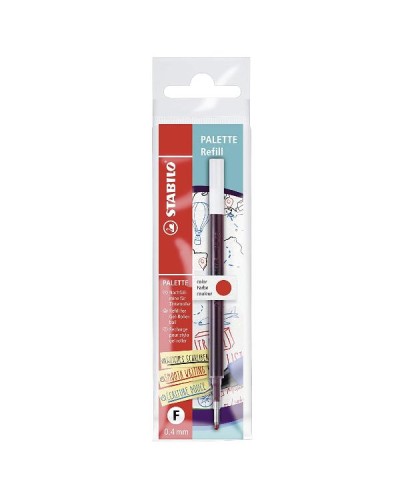 STABILO PALETTE Refill penna roller rosso F 0,4 mm