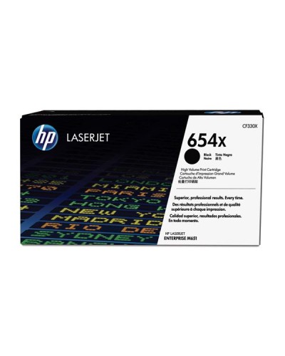 Toner nero HP 654X alta resa (CF330X)