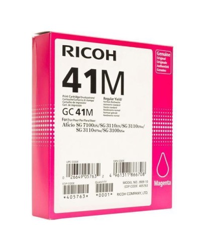 Cartuccia Magenta Ricoh GC41M per Aficio SG3110DN-3110DNW