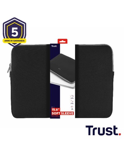 Trust Primo Custodia Morbida per Laptop 15,6" Nero