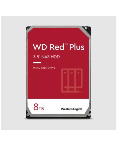 WD Red Plus NAS 8TB HDD 3.5" 256MB Cache
