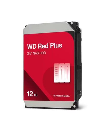WD Red Plus 12TB 3.5" HDD per NAS 512MB Cache