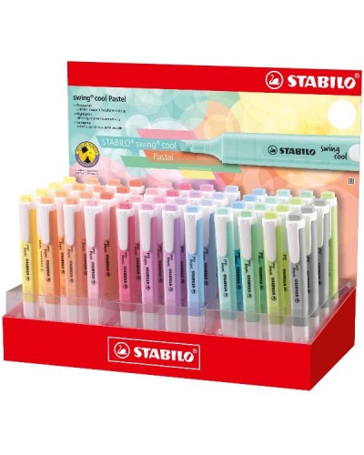 STABILO swing cool - Espositore 48 evidenziatori assortiti
