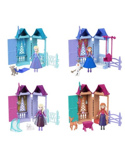 Disney Frozen Arendelle Village Surprise con mini bambola