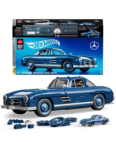Brick Shop Hot Wheels Mercedes-Benz 300 SL Modellino