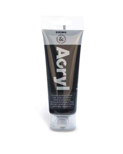 Tempera Acrilica Tubo Nero 75ml