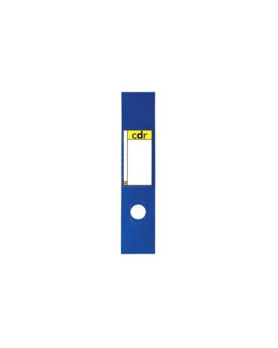 Copridorso autoadesivi CDR in PVC morbido Blu (10 pz)