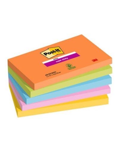 Post-it Super Sticky BOOST Foglietti Adesivi Assortiti