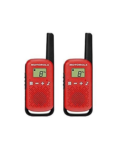 Walkie Talkie Motorola T42 Rosso 2 Pezzi