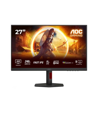 AOC Q27G4ZR Monitor 27" QHD IPS 240Hz 1ms HDR400