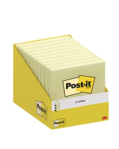 Post-it Z-Notes Giallo Canary 76x76mm 10 blocchetti