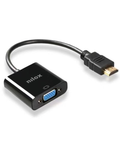 NILOX TECH Adattatore HDMI a VGA con Audio 1920x1200