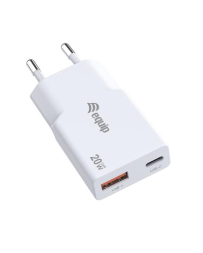 EQUIP Caricabatterie GaN PD 20W 1x USB-C + 1x USB-A