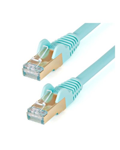 Cavo di Rete RJ45 CAT6A 1.5 m Aqua