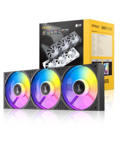Antec Connect 120 ARGB Tripack Ventole 120mm