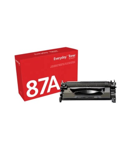Toner Xerox Everyday Nero compatibile HP 87A - 9000 pagine