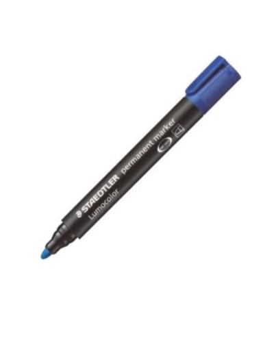 Staedtler Lumocolor Permanent Blu - Confezione 10 Pezzi