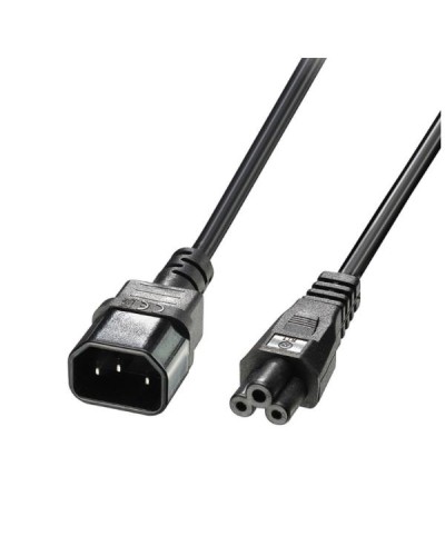 Prolunga alimentazione IEC C14 a IEC C5, 2m