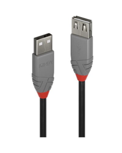 Prolunga USB 2.0 Tipo A Anthra Line, 0.2m