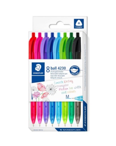 CF10 Penne a Sfera a Scatto Assortite