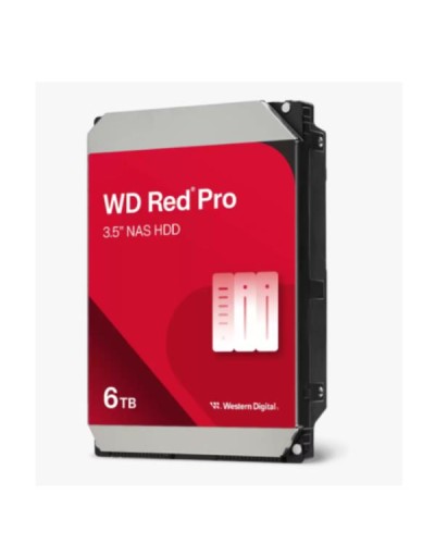 WD RED PRO HDD 6TB Interno SATA 7200RPM 256MB Cache