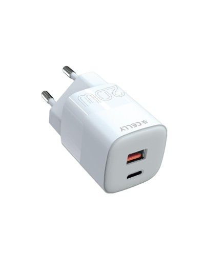 Caricabatterie da muro 20W USB-A/USB-C