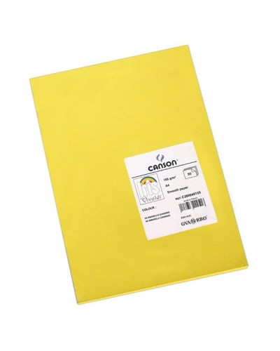 Canson Iris Vivaldi A4 185g Giallo Canarino 50 pz