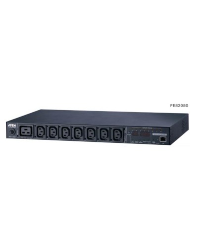 PDU eco PE8208G-ATA-G con misurazione e commutazione 8 prese