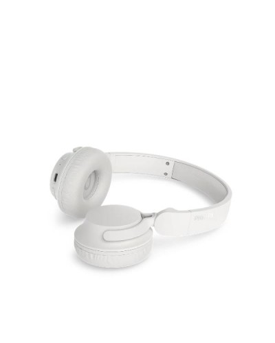 Cuffia Over-Ear Wireless Bluetooth Microfono - Bianco