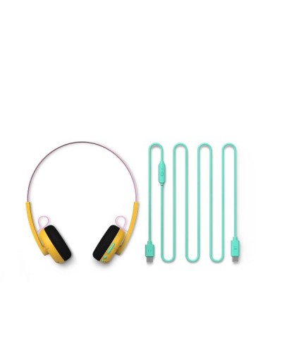 Cuffie On-Ear The Ringo Duo Bluetooth con Microfono Giallo