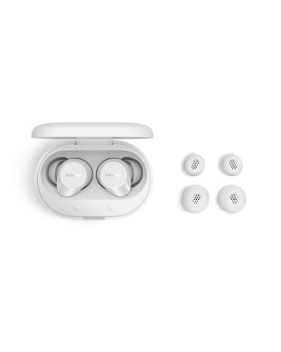 Auricolari True Wireless Bluetooth Microfono IPX4 Bianco