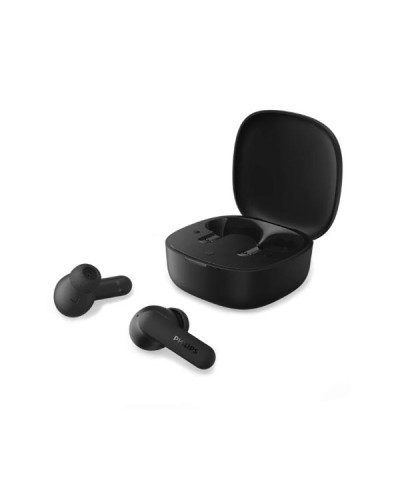 Auricolari True Wireless Bluetooth IPX4 con microfono - Nero