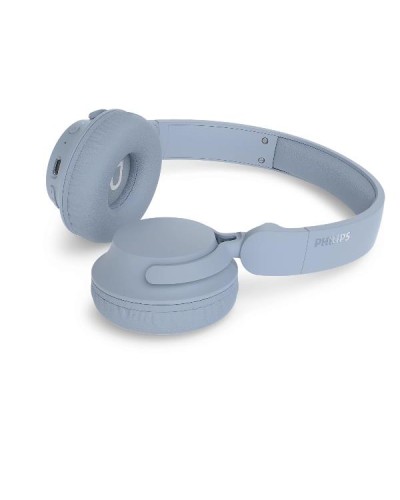 Cuffia Over-Ear Wireless Bluetooth Microfono - Azzurro