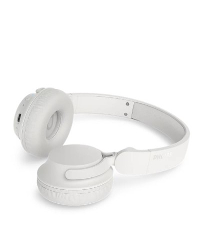 Cuffie Over-Ear Wireless Bluetooth ANC con Microfono - Bianc