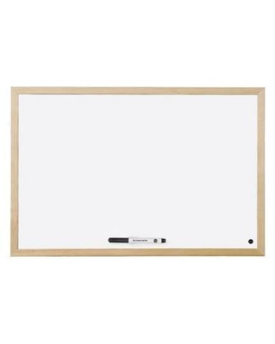 Lavagna BUDGET bianca laccata pino 60x45