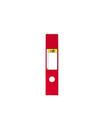 Copridorso autoadesivo CDR rosso